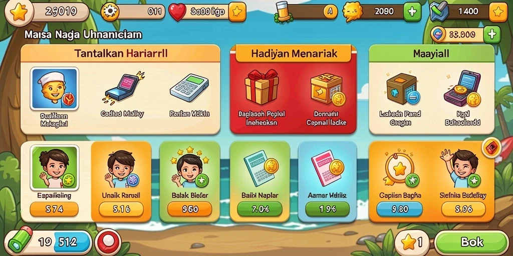 99sl - Screenshot memperlihatkan mode permainan yang seru dan menantang.